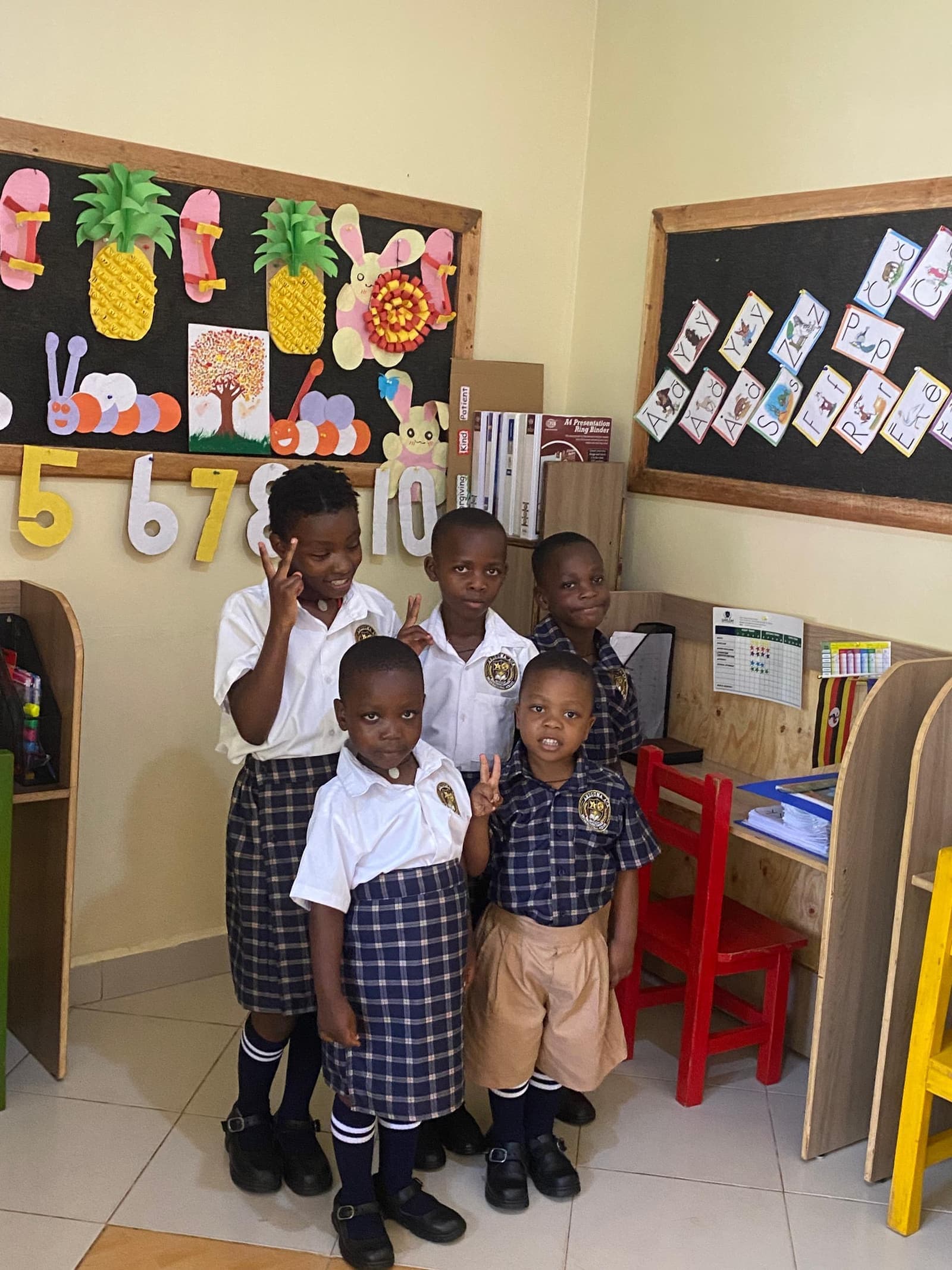 Students learning at Ariguma ACE International School